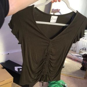 green clinch front top